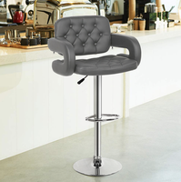 Chaises pivotantes de table de café en aluminium Durable de haute qualité canapé de bar en cuir commercial moderne pour une utilisation intérieure pour le mariage de bureau