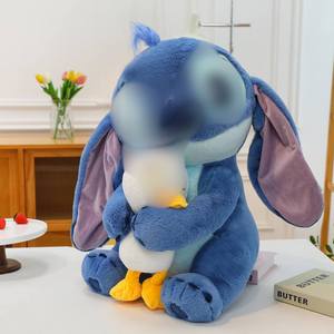 Lindo Peluche de <span class=keywords><strong>Pato</strong></span> Abrazable con Relleno de Algodón PP, Juguete de Peluche para Niños, Almohada de Confort para Jóvenes de 7 a 14 Años, Regalo Navideño - Product Image 2