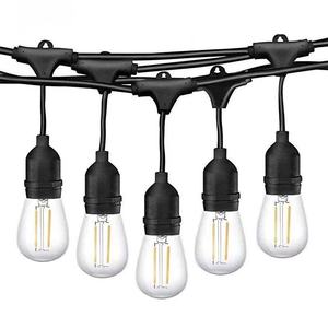Led dây đèn phổ biến thuận tiện kết nối LED Festoon chiếu sáng cổ điển <span class=keywords><strong>Patio</strong></span> <span class=keywords><strong>Globe</strong></span> ngoài trời chuỗi ánh sáng với 24 x E26 - Product Image 3