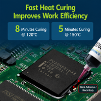 Adhesivo Epoxi de Baja Viscosidad SIRNICE CS2030 para Empaquetado de Chips CSP BGA PCB IC, 30ml 50ml 250ml