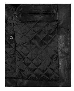 Blazer de Cuero Negro 100% Genuino Personalizado para Hombre, Corte Entallado, Forro Premium, Marca Privada OEM, Estilo Formal Elegante y Lujoso - Product Image 5