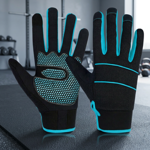 Guantes de Trabajo de Nailon Antideslizantes con Puntas Texturizadas, Muñequera Elástica, Guantes de Seguridad de Uso General de 10 Pulgadas y 4 milésimas de Espesor, Sin Silicona - Product Image 3