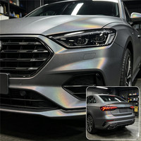 Film de protection de peinture automobile TPU gris arc-en-ciel super mat 1,52*15M PPF pour enveloppement complet de la voiture