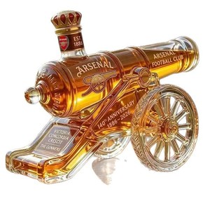 Nuovo Prodotto Transfrontaliero: Decanter per Whisky a Tema Arsenal Gunners, Bottiglia Creativa a Forma di Cannone - Product Image 6