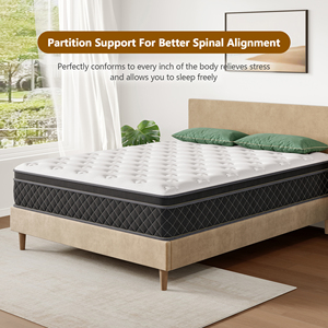 Ücretsiz Kargo <span class=keywords><strong>King</strong></span> Boy Yatak Kutuda Rulo Paket Yaylı Yatak Bellek Köpüklü Yatak Otel Okul Projeleri Nefes Alabilen - Product Image 4