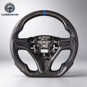 Maßgefertigtes Geschmiedetes Carbon-Sportlenkrad mit 3 Speichen für Accord Euro CL7/CL8/CL9 Acura Integra DC2/DC5/DE4 Civic Gen - Product Image 1