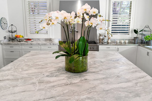 Losas de Cuarcita Natural Moderna Union Stone, Blanco Bianco Alpi, Pulido Brillante, de Alta Calidad para Cocina y Baño - Product Image 5