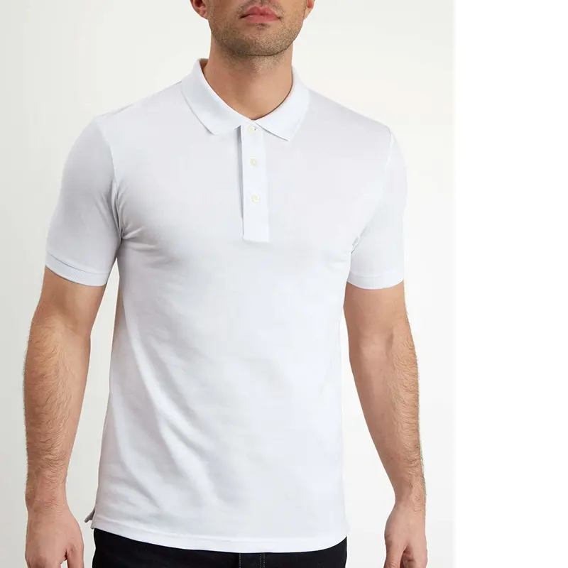 ZN-220GSM 100% combed pique cotton domestic and international custom express polo shirt