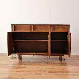 Armoire <span class=keywords><strong>de</strong></span> <span class=keywords><strong>rangement</strong></span> multifonctionnelle à double porte en bois massif, bibliothèque, armoire <span class=keywords><strong>de</strong></span> salle à manger, design pour salon, grande capacité, gain <span class=keywords><strong>de</strong></span> place - Product Image 4