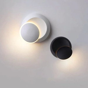 Éclairage d'intérieur <span class=keywords><strong>design</strong></span> artistique led lampe murale ronde de lecture - Product Image 5