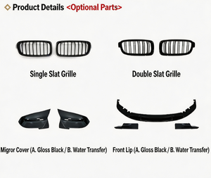 Kit carrosserie extérieur amélioré pour BMW Série 3 F30 F35, pare-chocs 2013-2018, meilleur prix de gros, ensemble complet de pare-chocs, Chine - Product Image 4