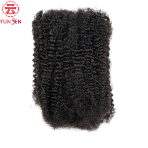<span class=keywords><strong>Cheveux</strong></span> humains vierges à 100 %, afro <span class=keywords><strong>crépus</strong></span>, en vrac, pour femmes - Product Image 5