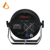Éclairage de scène AICPOSE Rgbwa Uv 24x18w, projecteur LED plat, contrôle DMX