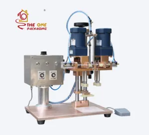 Tabletop Desktop Semiautomatic Lid Screw Capping Machine Manual Capper TOSC-1S Electric Bottles Provided Trigger Manual