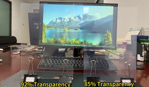 <span class=keywords><strong>Film</strong></span> intelligent PDLC noir personnalisable Gaoming en gros avec fonction <span class=keywords><strong>de</strong></span> gradation électrique et auto-adhésif - Product Image 2