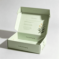 Boîte en carton ondulé personnalisée avec logo en couleur pour vêtements, chapeaux, chaussettes, boîtes d'expédition, emballage postal
