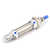 Cylindre pneumatique FES-TO DSNU-32-30-PPS-A, cylindre rond, alésage 32 mm, course 30 mm, amortisseur auto-réglable ISO 6432