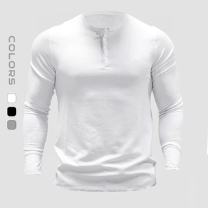 Custom Logo Slim Fit High Quality Quick Dry Gym <strong>Men</strong> Sports <strong>Long</strong> <strong>Sleeve</strong> <strong>T</strong> <strong>Shirt</strong> Muscle Workout Performance Fit <strong>t</strong> <strong>Shirt</strong> - Product Image 3