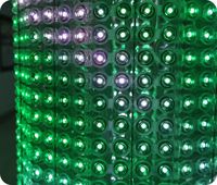 Écran LED à mailles de pixels haute luminosité de qualité stade pour affichage numérique extérieur, idéal pour la signalisation d'orientation d'ascenseurs, IP65