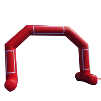 Ligne d'arrivée de début de publicité d'arche gonflable décorative de sports de grand terrain de jeu extérieur pour l'équipement d'amusement d'événements
