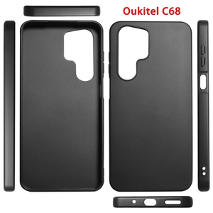 Funda Protectora de Teléfono de TPU Suave, Simple y de Color Negro para Oukitel C68 Plus, Oukitel C68, Oukitel C69, Oukitel C61, WP100 Titan - Product Image 5