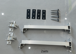 Support de montage solaire réglable au sol pour toit Tripsolar anodisé, résistant au vent de 60 m/s et à la neige de 1,4 KN/m² pour système de montage solaire - Product Image 2