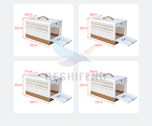 Colore bianco formazione 32cm 43cm 58cm 73cm gabbie per piccioni case/ - Product Image 5