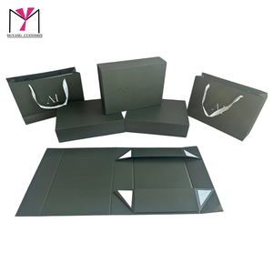 กล่องวิกผมแฟนซีคุณภาพสูง ป้องกันรังสียูวี กระดาษกันไขมัน บรรจุภัณฑ์กระดาษแข็ง พิมพ์โลโก้ได้ตามต้องการ น้ำหอม ของใช้ในบ้าน อาหาร จัดส่ง แม่เหล็ก - Product Image 1