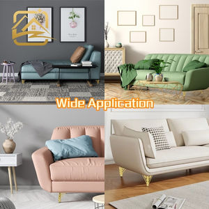 <b>sofa</b> leg factory modern solid Multiple heights gold wire leg metal <b>sofa</b> legs iron furniture legs cheap for <b>sofa</b> <b>bed</b> and cabinet - Product Image 4