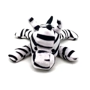 Custom Stuffed Soft Stuffing Toy Animal Zebra Giraffe Baby Cute Toys High Quality Cute Doll Baby Toys Kids