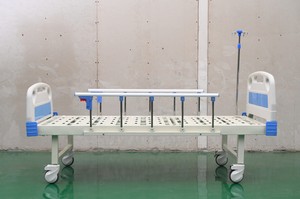 접이식 수동 병원 침대, 가정용 노인 이동식 침대 - Product Image 2