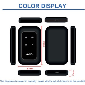 4G Wifi Router Không Dây Di Động Mở Khóa Modem Mini Pocket Wi-Fi Router Với Sim Khe Cắm Thẻ Nhớ Repeater - Product Image 3
