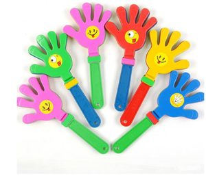 OEM logo sport fans acclamant jouet en plastique PP bruiteur battant à la main - Product Image 4