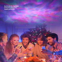 Projecteur de Galaxie Astronaute Lumière Nocturne Étoile 5W Rotation 360° avec Télécommande pour Chambre à Coucher Cinéma Maison Décoration de Jeu