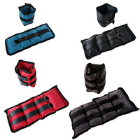 Poids de cheville de jambe de bras réglable en nylon de haute qualité équipement de gymnastique imperméable coloré en gros pour la compétition de fitness