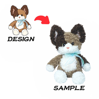 Fabrication sur mesure de poupées en peluche de 20 cm, mascotte personnalisée, jouets en peluche sur mesure, faible MOQ, CPC, CE, OEM, ODM