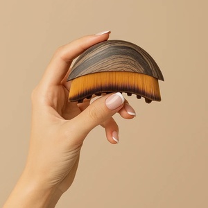 Lymphatic Drainage Contour Face Brush Chin Jawline <strong>Sculpting</strong> Dry Brushing <strong>Head</strong> &amp; Facial Skincare Tool Storage Box Nylon - Product Image 6