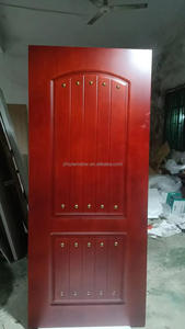 أبواب داخلية من الخشب الصلب بتصميم عصري جميل لغرف نوم الفلل وغيرها من الأبواب - Product Image 3