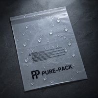 Sac en plastique transparent OPP refermable avec impression d'avertissement sur fond blanc, auto-adhésif