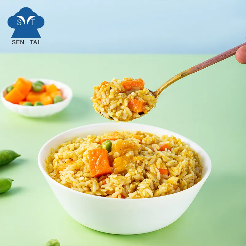 Scelta rispettosa della dieta cottura senza sforzo comoda cottura al Curry riso Konjac istantaneo
