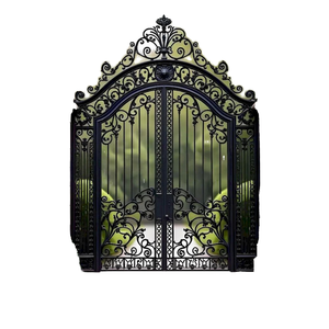 Portail coulissant en fer forgé sur mesure, design moderne, finition thermolaquée, pour appartement, villa de luxe, jardin, entrée extérieure - Product Image 1