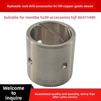 Accessoires de forage hydraulique pour foreuse à roche Montabert HC109, manchon de guidage en cuivre TSJF-86511490, équipement de forage