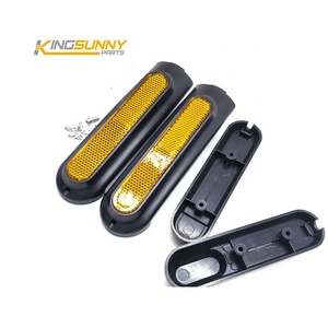 Carcasa Decorativa para Scooter Eléctrico <span class=keywords><strong>Xiaomi</strong></span> MI 4PRO, 4 Piezas, con Adhesivo Reflectante, para la Rueda Trasera, Cubierta Lateral, Pieza de Repuesto - Product Image 5