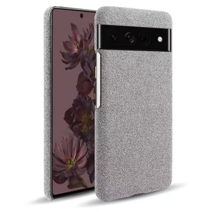 <span class=keywords><strong>Funda</strong></span> Protectora Trasera de Tela Textil Premium Suave y Cómoda con Revestimiento de Cuero para Teléfono Móvil Google <span class=keywords><strong>Pixel</strong></span> 7 Pro - Product Image 2