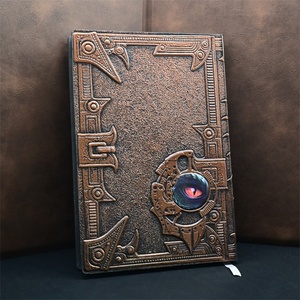 Carnet de notes A5 en cuir gaufré de couleur Donjons et Dragons Livres de dés du MDN pour les jeux RPG - Product Image 3