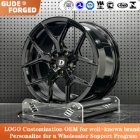 Jantes forgées GUDE pour camionnettes 8x165.1 8x170 Monobloc Concave Profond Jantes en alliage tout-terrain pour camion VIA Certifiées
