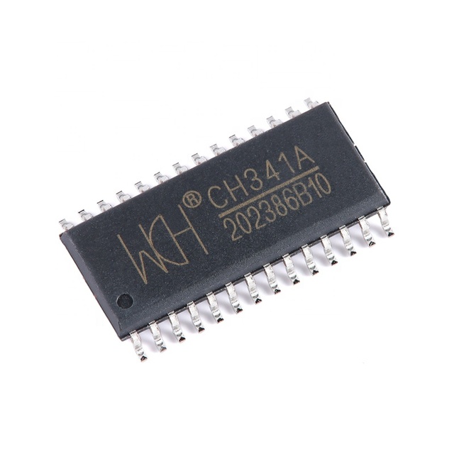 New Original ZHANSHI CH341A SOP-28 USB bus adapter chip Electronic components integrated chip IC BOM supplier