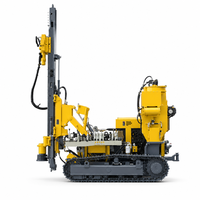 WT412B-1 Foreuse de surface DTH sur chenilles de type divisé pour exploitation en carrière ouverte, avec roulement de moteur et engrenage, diamètre de forage 110 mm, 59 kW