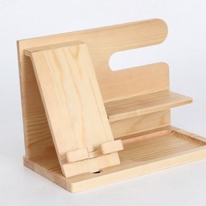 Wooden mobile phone storage <b>rack</b>, office desktop charging stand, watch multi-purpose entryway <b>glasses</b> storage <b>rack</b> wholesale - Product Image 4