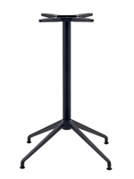 Pièces de base de table à manger Zhunxing Hardware, cadre de meuble, diamètre 700 mm, hauteur réglable, alliage d'aluminium, usage commercial